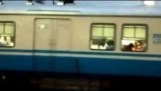 Lingampally to Falaknuma MMTS entering into Secunderabad Station