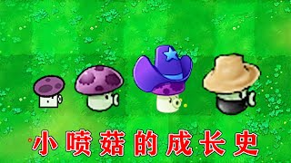 PVZ：小喷菇的成长史！【熊猫解说君】