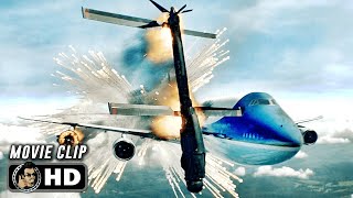 Air Force One Terrorist Attack Scene | HEADS OF STATE (2025) Movie CLIP HD