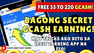 SECRET FREE P220 GCASH AGAD USING MY TRICKS  | EARNING APP GCASH