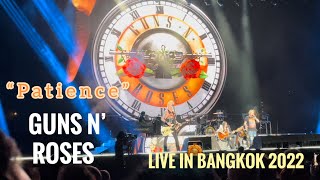 Patience (The Beatles Blackbird Intro) - Guns N' Roses Live in Bangkok 2022