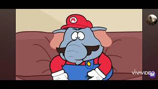 Dinnie reacts to super Mario the wrong trunks