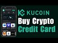 How to BUY CRYPTO on KuCoin Mobile Exchange with Credit Card | App Tutorial