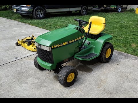 What year was the John Deere LX176 made?
