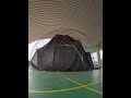 14 m dome test assembly