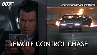 TOMORROW NEVER DIES | BMW Car Chase – Pierce Brosnan | James Bond