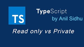 Typescript tutorial #29 read only vs private property