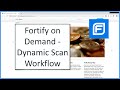 Fortify on Demand - Dynamic Scan Typical Workflow (2020)