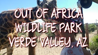 AWESOME Out of Africa Wildlife Park - Verde Valley, Arizona - Dorky Thrifters - Fulltime Family