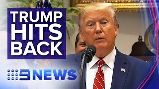 Trump claims Republicans are silenced amid impeachment inquiry | Nine News Australia