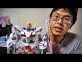 【初心者モデラー】mega size model 1 48 unicorn gundam part.5 素組感想【制作日記 101】