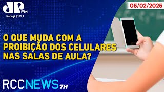 RCC News 7h |05/02| O que muda com a proibição dos celulares nas salas de aula?