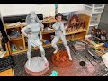 VinceVellCUSTOMS Live Stream - Back to work on Wonder Woman & Giganta