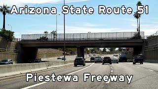 Arizona SR-51 - Piestewa Freeway - Phoenix Arizona - March, 2020