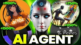 🔥 Top 6 AI AGENT Crypto Projects EXPERTS Are Betting on! (100X Your Portfolio!!!!)