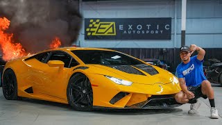 I BLEW UP my $200,000 Lamborghini Huracan IMMEDIATELY after buying it!