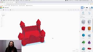 Model a Castle in TinkerCAD with Rob