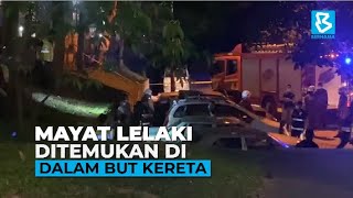 Mayat lelaki ditemukan di dalam but kereta