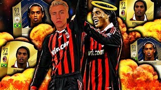 RONALDINHO TAR OSS TIL FINALEN?! 🏆🔥 91 RANGERT ICON PÅ FUT DRAFT!!