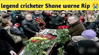 Shane warne death rip reason last video Shane warne death of legend cricketer Shane warne