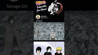 sai and sakura funny moments | Savage Sai | Naruto Funny Moments #shorts