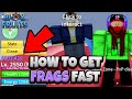 How to get Fragments Fast (Latest Tutorial) (Blox Fruits)