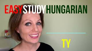 The Hungarian consonant : TY