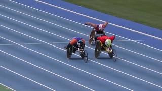 M 400m T54(車椅子使用障害)決勝 日本パラ陸上競技選手権大会【4KｳﾙﾄﾗHD】駒沢ｵﾘﾝﾋﾟｯｸ競技場 2017.6.11