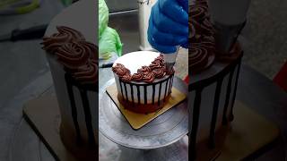 Black forest cake design #shortvideo #ytshorts #cake