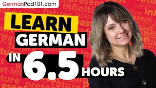 Learn German in 6.5 Hours - ALL Japanese Absolute Beginners Need