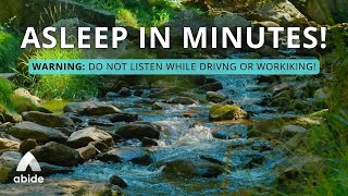 ASLEEP IN MINUTES! [Calming Christian RELAXING MUSIC + Beautiful 4K Ambient Nature]