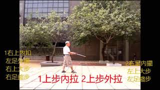 蔡榮光廣華養生八卦掌聯誼會 廣華山八卦掌之基本八卦刀第四路 由蔡榮光師父演式 附說明