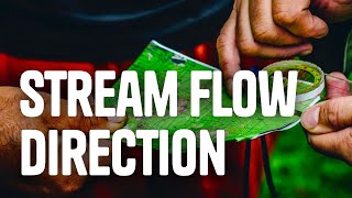 Determining Stream Flow Direction from a Topographic Map
