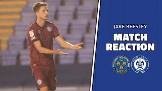 Jake Beesley On Win Over Shrewsbury Town