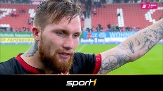 Knallhart! FCK-Spieler Jan Löhmannsröben geht auf den Schiedsrichter los | SPORT1