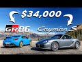 Toyota GR86 or Porsche Cayman - Which is better at the same price? | Everyday Driver