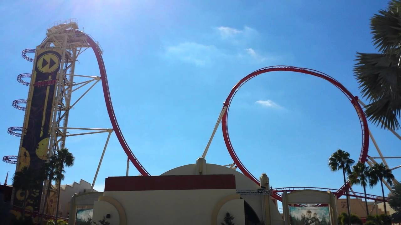 Hollywood Rip Ride Rockit Rollercoaster At Universal Studios Florida ...