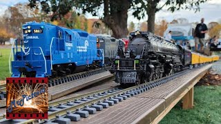 Ruby G Gauge Garden Railroad 11/19/2022 Large Scale Trains In The Backyard