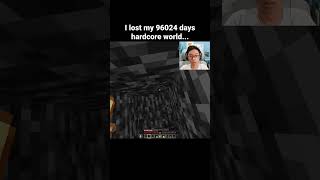 Minecraft Hardcore Moment