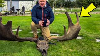 Two Men Were Fishing In An Irish Lake When They Landed The Skull Of An Enormous Extinct Beast