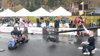 Eddie Hall - 180kg \u0026 200kg loglift 20.09.14