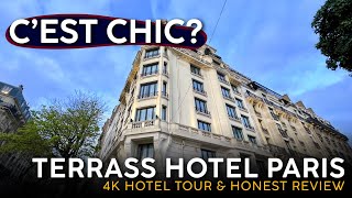 TERRASS HOTEL Paris, France 🇫🇷【4K Hotel Tour & Honest Review】Montmartre's Charming Boutique Hotel