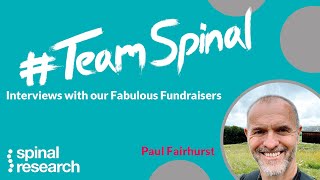 Fundraising to Beat Paralysis: Paul Fairhurst