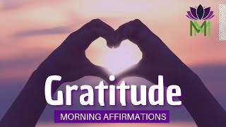 Morning Meditation for Gratitude with Affirmations | Mindful Movement