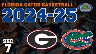 Florida Gators vs. Georgia Bulldogs (2024-25 Full Game - SEC Matchup)