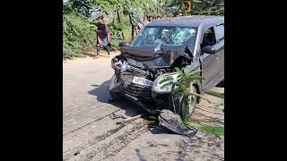 maruti Suzuki vs Mahindra car accident #funny #viral #viralvideo #vlog #comedy#funnyvlog #viralvlogs