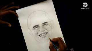 Barack Obama portrait | Time lapse | NTD |