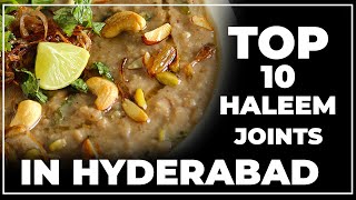 Top 10 Haleem Hotels in Hyderabad | famous Hyderabadi Haleem | hybiz