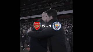 O ALUNO SUPEROU O MESTRE? #futebol #arsenal #manchestercity #guardiola #foryou