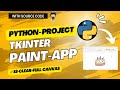Clear Entire Canvas in TKinter Python | Python Paint App - 18